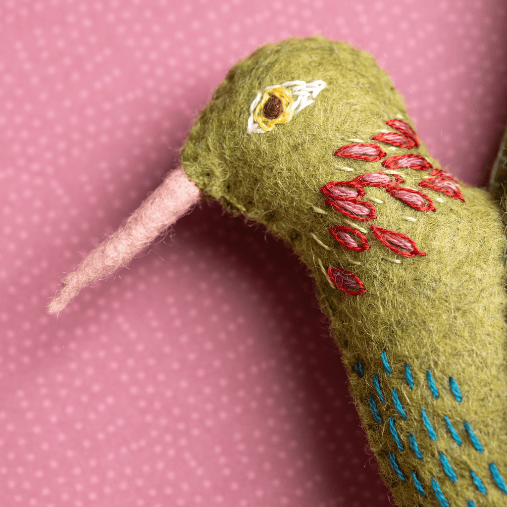 Hummingbird Felt Craft Mini Kit