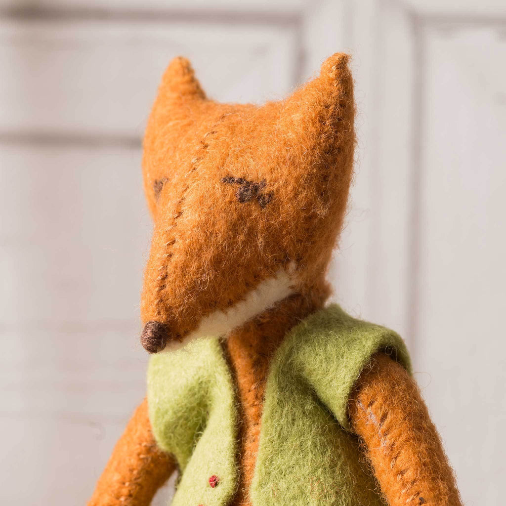 Corinne Lapierre Fergus Fox Felt Craft Kit Face